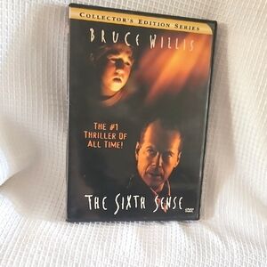 The Sixth Sense DVD Collector's Edition Starring Bruce Willis Rated PG-13
